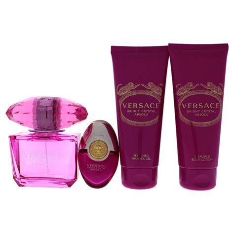 versace absolu perfume set|bright crystal absolu gift set.